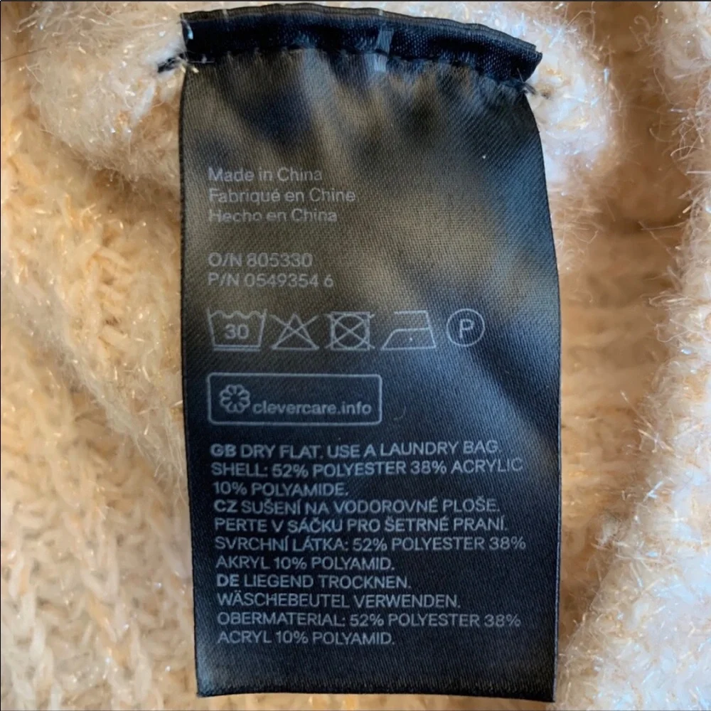 24 Natural Tinsel Knit Sweater - Picture 6 of 8